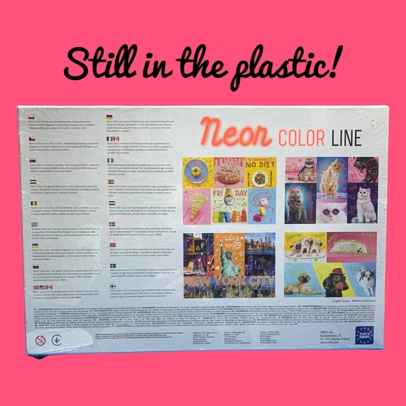 1000 piece Trefl Puzzle NWT in plastic wrapper unopened - Picture 2 of 2